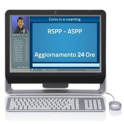 e-Learning: Corso online - RSPP-ASPP aggiornamento 24 ore - Tutti i settori - Qualificazione Docente formatore
