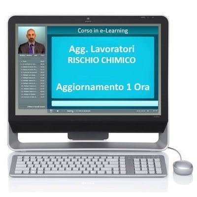 Corso e-Learning Corso online - Lavoratori - Aggiornamento - Rischio Chimico - 1 ora