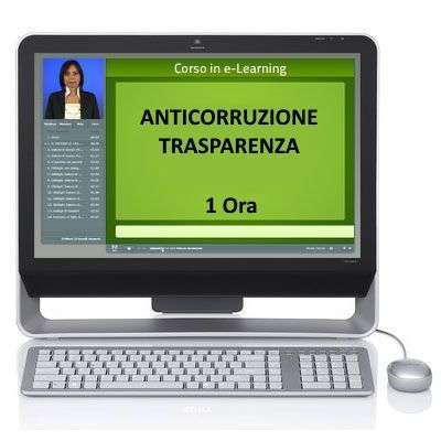 e-Learning: Corso online - Anticorruzione e trasparenza - 1 ora