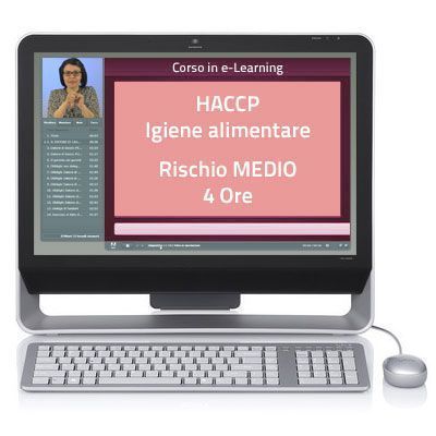 Corso e-Learning Corso online - HACCP - Somministrazione - 4 ore