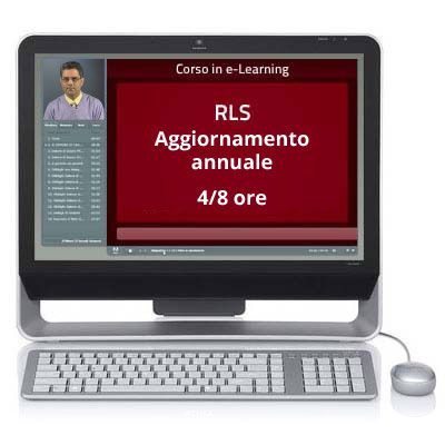 Corso e-Learning Corso online - RLS - Aggiornamento annuale 4-8 ore