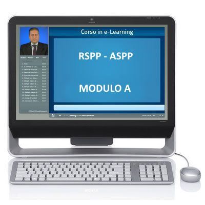e-Learning: Corso online - RSPP-ASPP - Modulo A - 28 ore