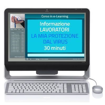 Corso e-Learning Corso online - La mia protezione dal virus - 30 minuti